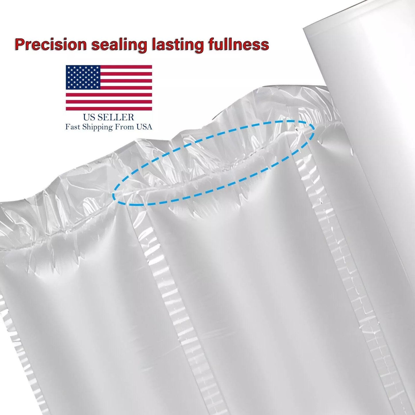 450 pc 4x8" Prefilled Air Pillows Fill Packaging Shipping Packing Bubble