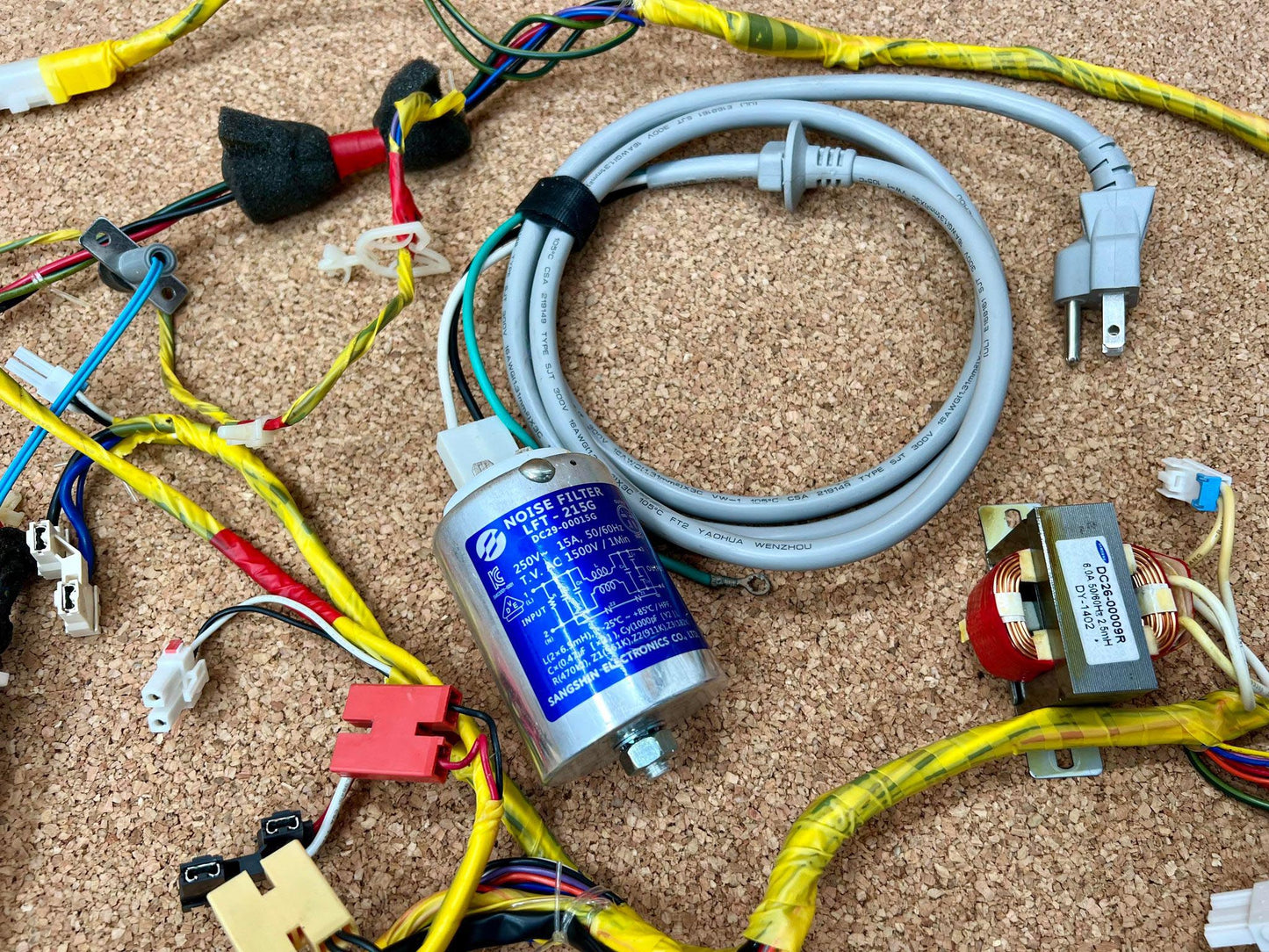 SAMSUNG WF42H5200AP/A2 MAIN WIRING HARNESS AND SOME MORE THINGS