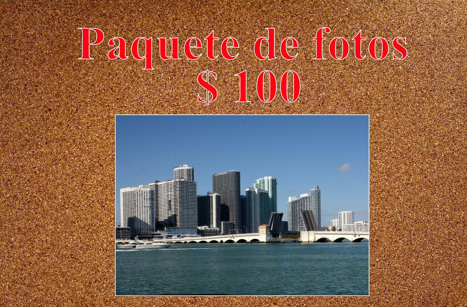 Paquete de foto para clientes especificos de