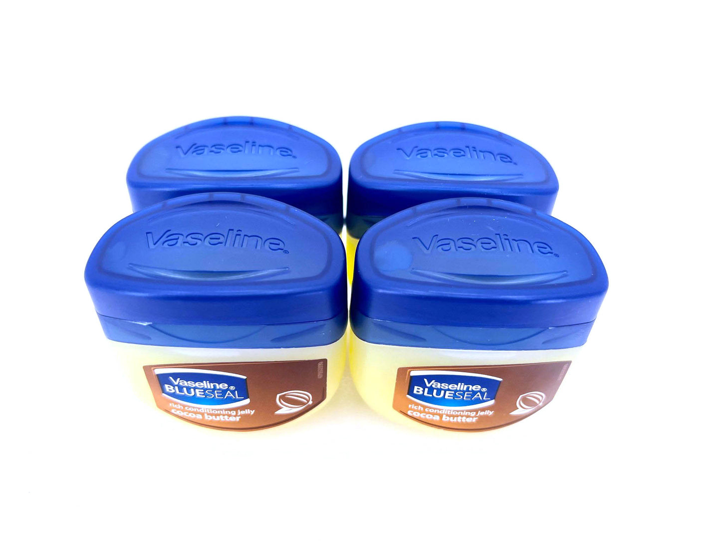 Vaseline BlueSeal Rich Conditioning Jelly Cocoa Butter 50ml (4 Pack)