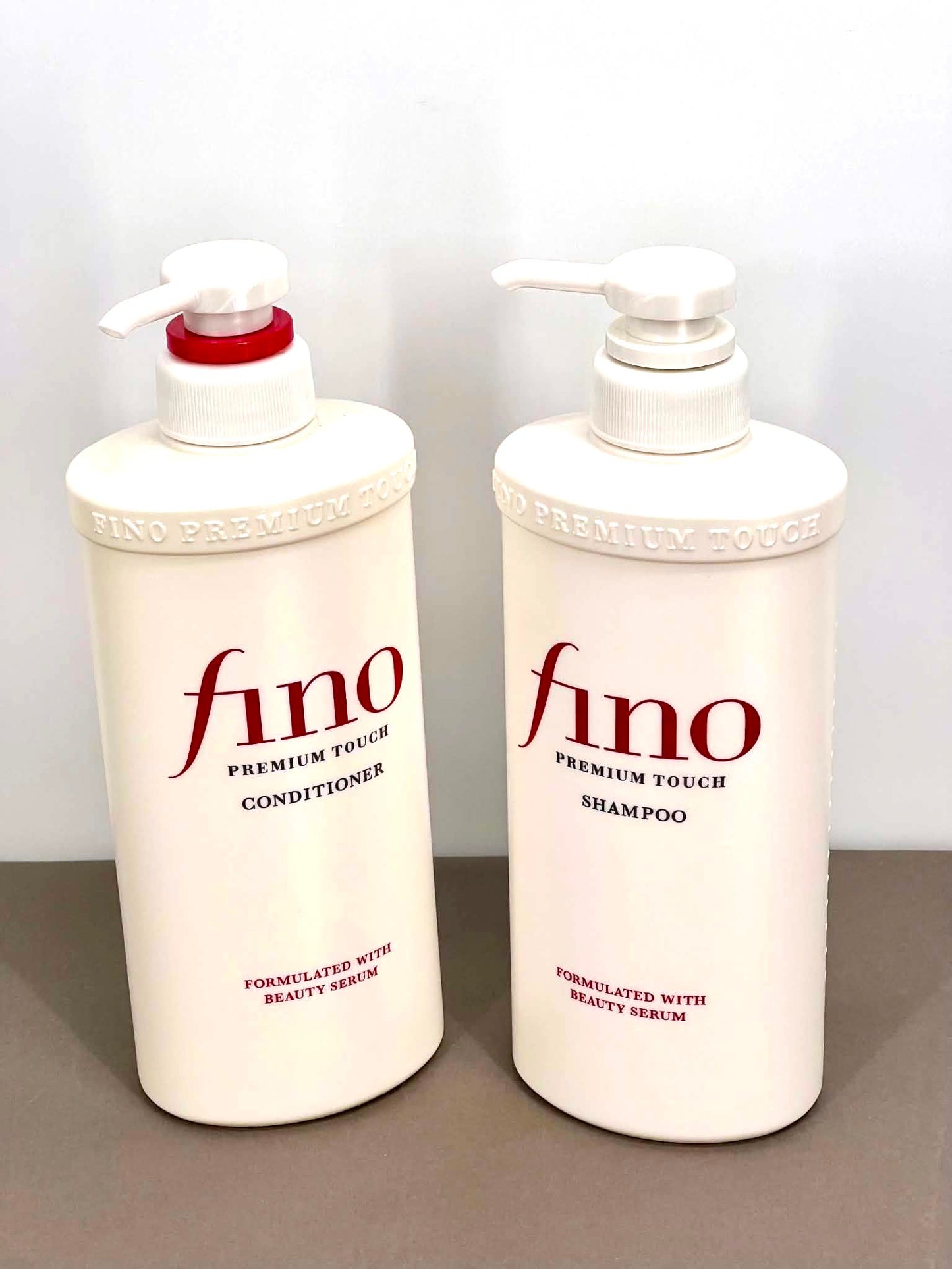 FINO Premium Touch Shampoo and Conditioner Set 550ml+550g