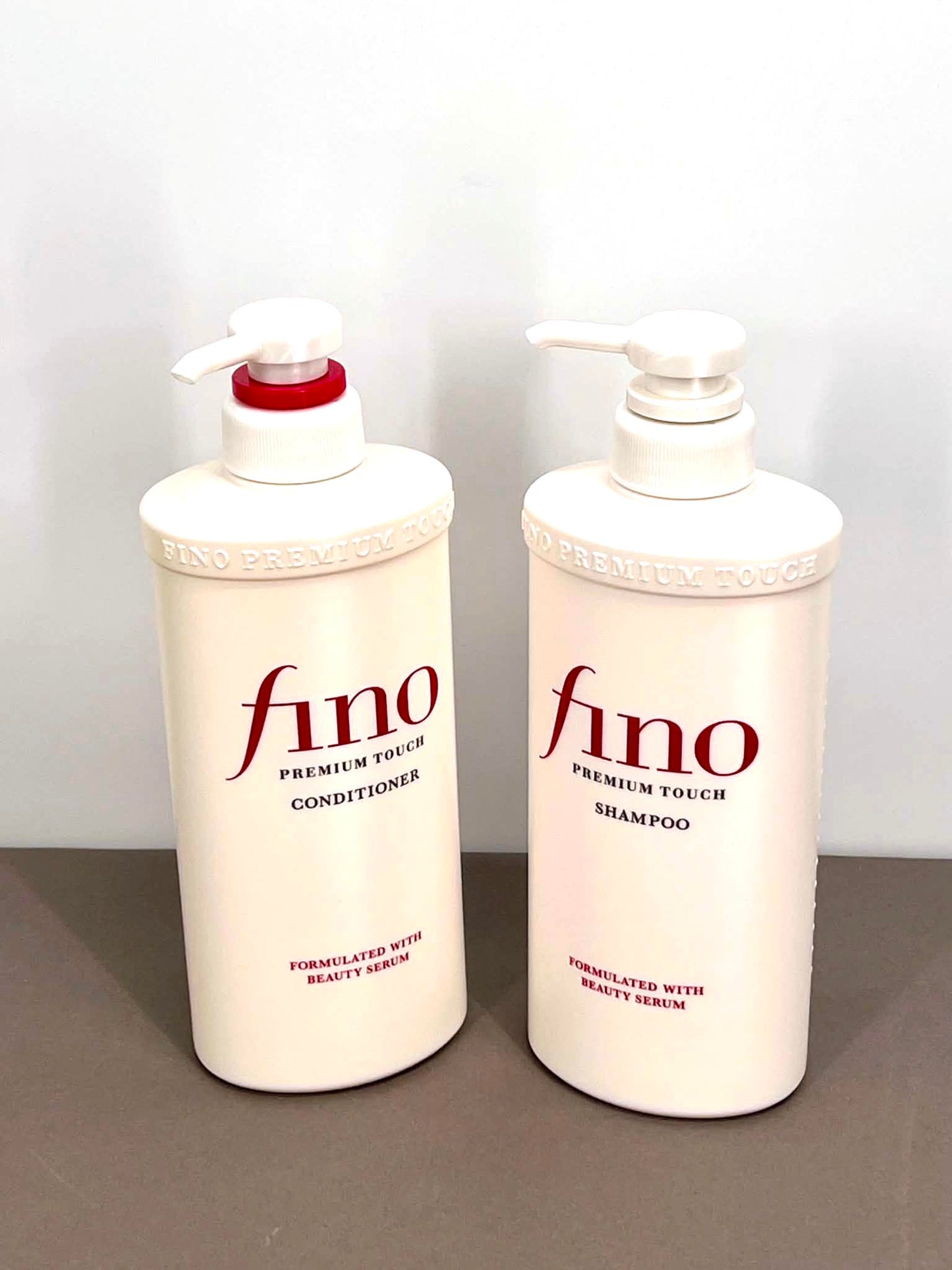 FINO Premium Touch Shampoo and Conditioner Set 550ml+550g
